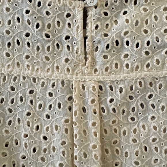 Sea New York Cream Eyelet Blouse - Picture 5 of 7